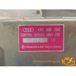 ENGINE ECU HITACHI MMS-100 AUDI 100 III 2.8i 175HP 4A0906266