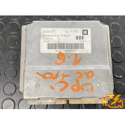 ENGINE ECU DELCO DELPHI 16268377 OPEL ASTA II (G) 1.6i 6237797 RAAC