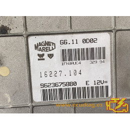 ECU MOTOR MAGNETI MARELLI G6.110D02 16227.104 PSA 9623675880