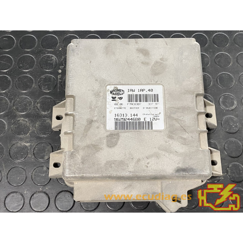 ECU MOTOR MAGNETI MARELLI IAW 1AP.40 16313.144 PSA 9629244680