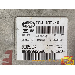 ENGIN ECU MAGNETI MARELLI IAW 1AP.40 1631.114 PSA 9628993580