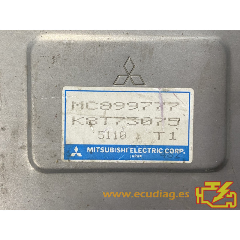 ENGINE ECU MITSUBISHI K8T73075 MITSUBISHI MC899777