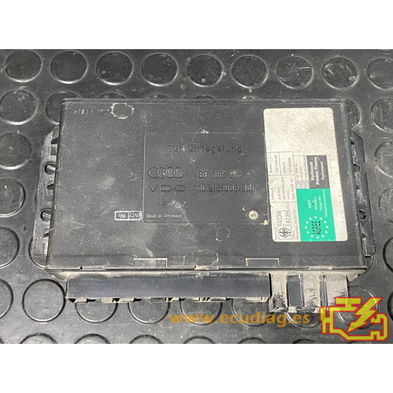 ECU CONFORT VDO 410.215/006/001 VAG 4B0962258A