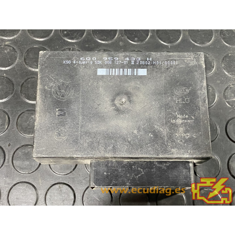 BODY MODULE HELLA 5DK008127-01 VAG 6Q0959433H