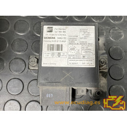 CENTRAL LOCKING MODULE SIEMENS 5WK46921 VAG 1L0959800