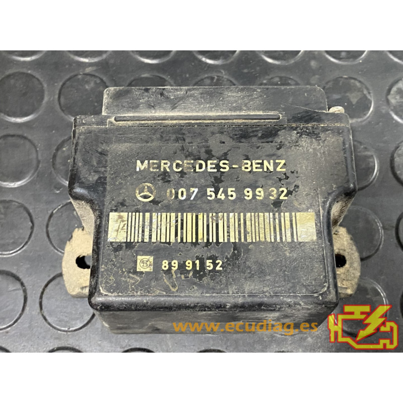 GLOW PLUGS RELAY 899152 MERCEDES 0075459932