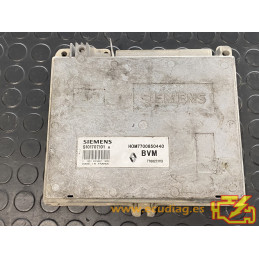 ECU MOTOR SIEMENS FENIX 3 S101707101B RENAULT 19 1.7i 54KW 73CV 7700271113 HOM7700850440 / CON INMOVILIZADOR ANULADO (IMMO OFF)