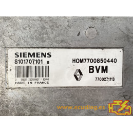 ECU MOTOR SIEMENS FENIX 3 S101707101B RENAULT 19 1.7i 54KW 73CV 7700271113 HOM7700850440 / CON INMOVILIZADOR ANULADO (IMMO OFF)