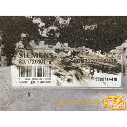 ENGINE ECU SIEMENS FENIX 3 S101720101E RENAULT SAFRANE 2.2i 101KW 137HP 7700744416 HOM7700745988 / WITH DISABLED IMMOBILIZER