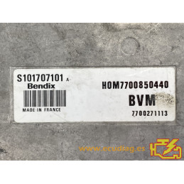 ECU MOTOR SIEMENS FENIX 3 S101707101A RENAULT 19 1.7i 54KW 73CV 7700271113 HOM7700850440 / CON INMOVILIZADOR ANULADO (IMMO OFF)