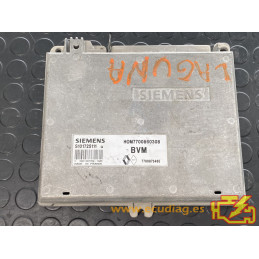 ECU MOTOR SIEMENS FENIX 3 S101725111Q RENAULT LAGUNA 1.8i 68KW 90CV 7700873465 HOM7700860308 / CON INMOVILIZADOR ANULADO