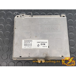 ECU MOTOR SIEMENS FENIX 3 S101707101B RENAULT 19 1.7i 54KW 73CV 7700271113 HOM7700850440 / CON INMOVILIZADOR ANULADO (IMMO OFF)