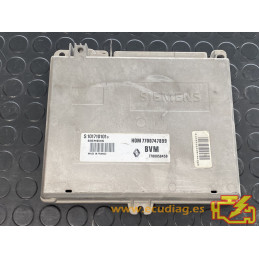 ECU MOTOR SIEMENS FENIX 3 S101710101D RENAULT 21 2.0i 86KW 116CV 7700858450 HOM7700747899 / CON INMOVILIZADOR ANULADO