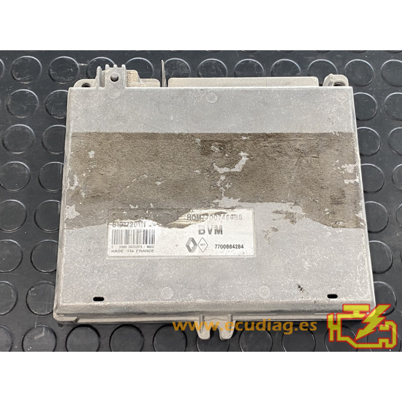 ENGINE ECU SIEMENS FENIX 3 S101720111P RENAULT SAFRANE 2.2i 101KW 137HP 7700864284 HOM7700745988 / WITH DISABLED IMMOBILIZER