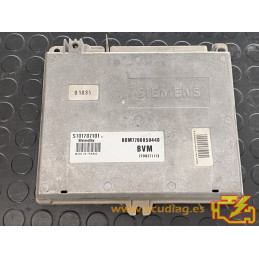 ECU MOTOR SIEMENS FENIX 3 S101707101A RENAULT 19 1.7i 54KW 73CV 7700271113 HOM7700850440 / CON INMOVILIZADOR ANULADO (IMMO OFF)