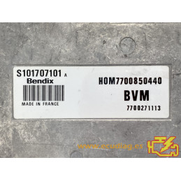 ECU MOTOR SIEMENS FENIX 3 S101707101A RENAULT 19 1.7i 54KW 73CV 7700271113 HOM7700850440 / CON INMOVILIZADOR ANULADO (IMMO OFF)