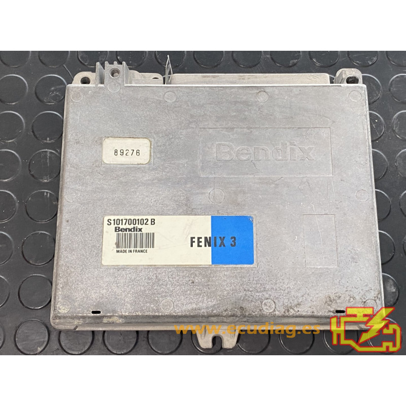 ENGINE ECU SIEMENS FENIX 3 S101700102B CITROEN XM 3.0i 123KW 167HP