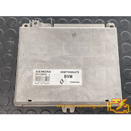 ECU MOTOR SIEMENS FENIX 3 S101728112B RENAULT 19 I 1.8i 66KW 90CV 7700864484 HOM7700864276 / CON INMOVILIZADOR ANULADO