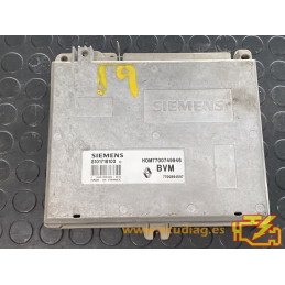 ECU MOTOR SIEMENS FENIX 3 S101718103C RENAULT 19 1.4i 46KW 58CV 7700864507 HOM7700749946 / CON INMOVILIZADOR ANULADO (IMMO OFF)