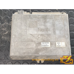 ENGINE ECU SIEMENS FENIX 3 S100805101G RENAULT 21 2.0i 86KW 116HP 7700740150 HOM7700731803