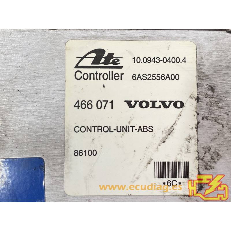 ABS BRAKES ECU ATE 10.09430400.4 VOLVO 466071