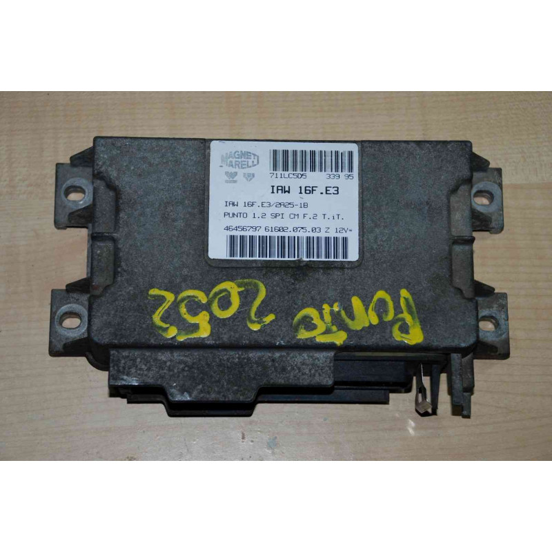 ECU MOTOR MAGNETI MARELLI IAW 16F.E3 6160207503 FIAT 46456797