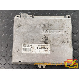 ECU MOTOR SIEMENS FENIX 3 S101727104Q RENAULT LAGUNA 2.0i 83KW 113CV 7700873714 HOM7700860316 / CON INMOVILIZADOR ANULADO