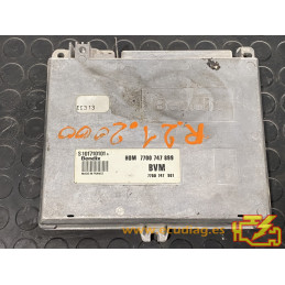 ENGINE ECU SIEMENS FENIX 3 S101710101A RENAULT 21 2.0i 86KW 116HP 7700747901 HOM7700747899 / WITH DISABLED IMMOBILIZER