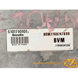 ECU MOTOR SIEMENS FENIX 3 S101710101B RENAULT 21 2.0i 86KW 116CV 7700854536 HOM7700747899 / CON INMOVILIZADOR ANULADO