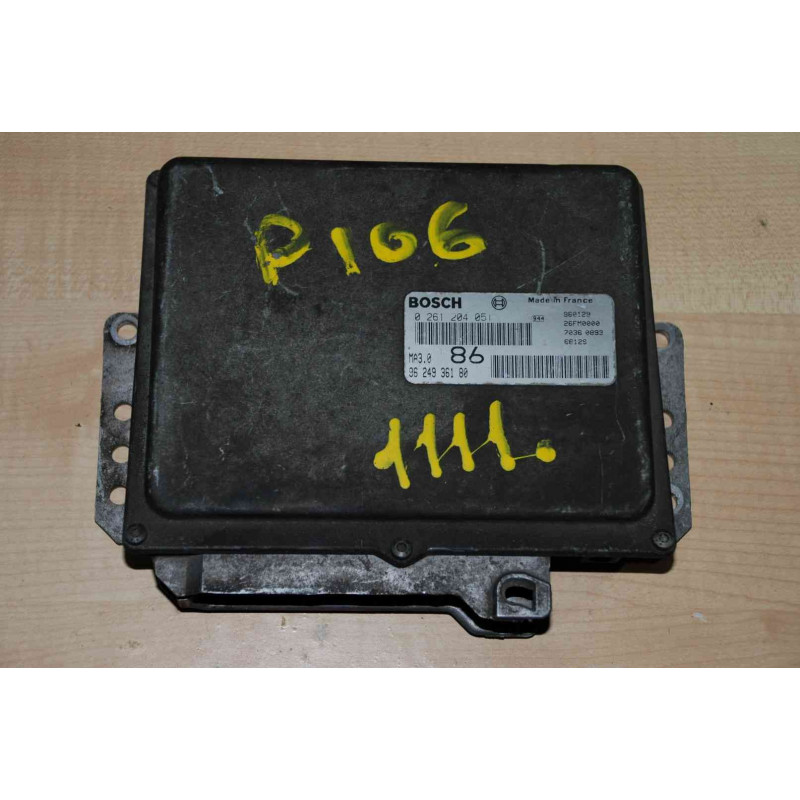 ECU MOTOR BOSCH MA3.0 0261204051 PSA 9624936180