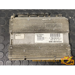 ENGINE ECU SIEMENS S101200008G RENAULT 21 2.0i 7700850078 HOM7700741632