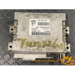 ECU MAGNETI MARELLI IAW 6R.20 16085.074 RENAULT TWINGO I 1.2i 55CV 7700856784 - CON INMOVILIZADOR ANULADO (INMO / IMMO OFF)