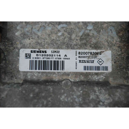 ECU SIEMENS SIM32 S120202114A RENAULT CLIO III 1.2i 74KW 100CV 8200700600 8200783095 / SW 8200807653 / CON INMO OFF