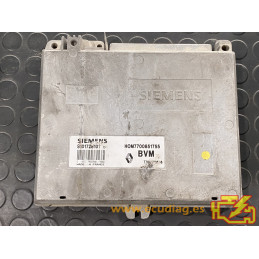 ECU MOTOR SIEMENS FENIX 3 S101728101D RENAULT 19 1.8i 66KW 90CV 7700863556 HOM7700851755 / CON INMOVILIZADOR ANULADO (IMMO OFF)