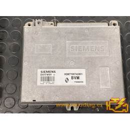 ENGINE ECU SIEMENS FENIX 3 S101714101C RENAULT 19 1.8i 66KW 90HP 7700862150 HOM7700742851 / WITH DISABLED IMMOBILIZER (IMMO OFF)