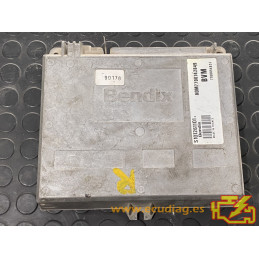 ECU MOTOR SIEMENS FENIX 3 S101261101D RENAULT 19 1.8i 99KW 134CV 7700854851 HOM7700742849 / CON INMOVILIZADOR ANULADO (IMMO OFF)