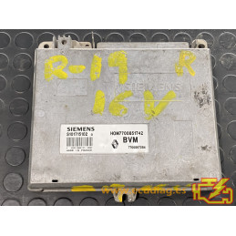 ENGINE ECU SIEMENS FENIX 3 S101715102D RENAULT 19 1.8i 99KW 134HP 7700867284 HOM7700851742 / WITH DISABLED IMMOBILIZER