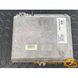 ENGINE ECU SIEMENS FENIX 3 S101261102B RENAULT CLIO I 1.8i 101KW 137HP 7700850371 HOM7700850369 - WITH DISABLED IMMOBILIZER