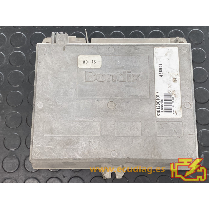 ECU MOTOR SIEMENS FENIX 3 S101290101E VOLVO 440 I 1.7i 70KW 95CV 436507