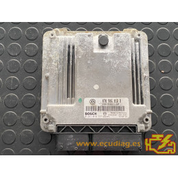 ENGINE ECU BOSCH EDC16U1-5.2 0281010737 VAG 070906016B - WITH DISABLED IMMOBILIZER