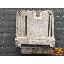 ENGINE ECU BOSCH MED9.1 0261S02600 SKODA SUPERB II 3.6 FSI 191KW 260HP 03H906032DQ - WITH DISABLED IMMOBILIZER