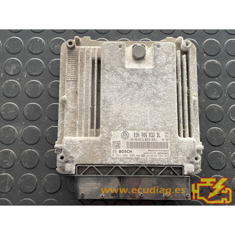 ECU MOTOR BOSCH MED9.1 0261S02600 SKODA SUPERB II 3.6 FSI 191KW 260CV 03H906032DQ - CON INMOVILIZADOR ANULADO ECU MOTOR BOSCH MED9.1 0261S02600 SKODA SUPERB II 3.6 FSI 191KW 260CV 03H906032DQ - CON INMOVILIZADOR ANULADO