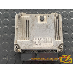 ECU BOSCH MED17.5 0261S04240 AUDI A3 II (8P) 2.0 TFSI 147KW 200CV 8P0907115Q / SW 8P0907115AE 0020 1037396770