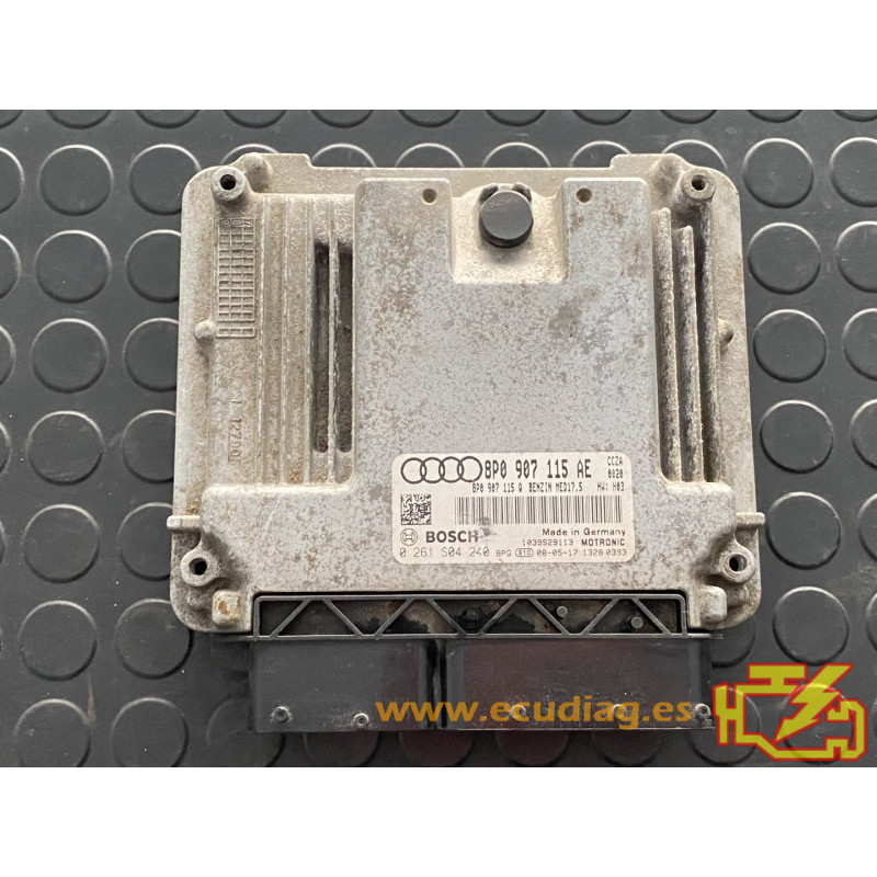 FEBI 49304 Abgastemperatursensor AUDI A6 C6 4F SEAT Exeo 3R2 3R5