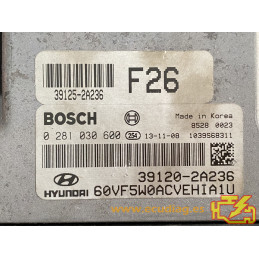 ENGINE ECU BOSCH EDC17C53-1.81 0281030600 HYUNDAI i40 1.7 CRDI 39120-2A236