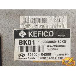 ENGINE ECU KEFICO MEG17.9.12.1 9003060150KG HYUNDAI i10 39100-04500