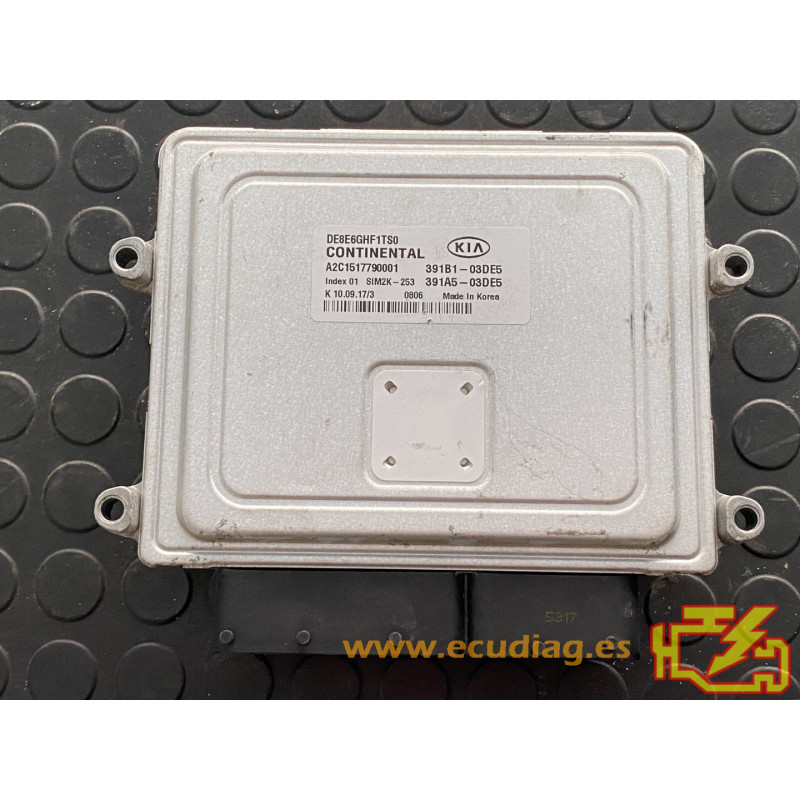 ECU MOTOR / CAMBIO CONTINENTAL SIM2K-253 A2C1517790001 KIA NIRO 1.6 GDI HIBRIDO 391B1-03DE5 391A5-03DE5