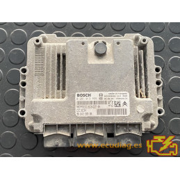 ECU MOTOR BOSCH EDC16C34-4.11 0281013869 PSA 9664356980 - CON INMOVILIZADOR ANULADO (INMO / IMMO OFF)