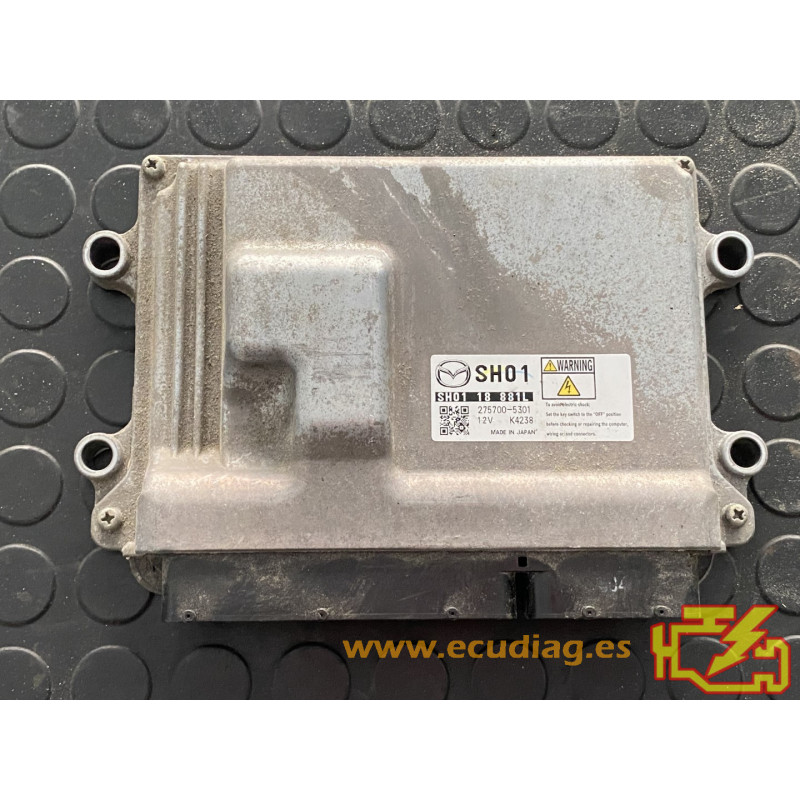 ECU MOTOR DENSO 275700-5301 MAZDA CX-5 2.2D SH0118881L