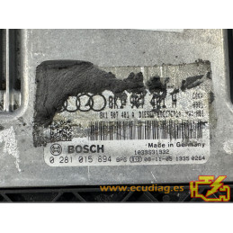 ECU MOTOR BOSCH EDC17CP14-3.41 0281015894 AUDI A5 2.7 TDI 190CV CGKA 8K1907401A 8K1907401H / SW 8K1907401K 0008 - 1037516657